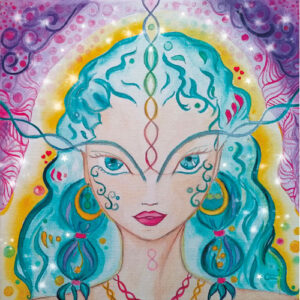 Carte postale - La déesse de l'ADN